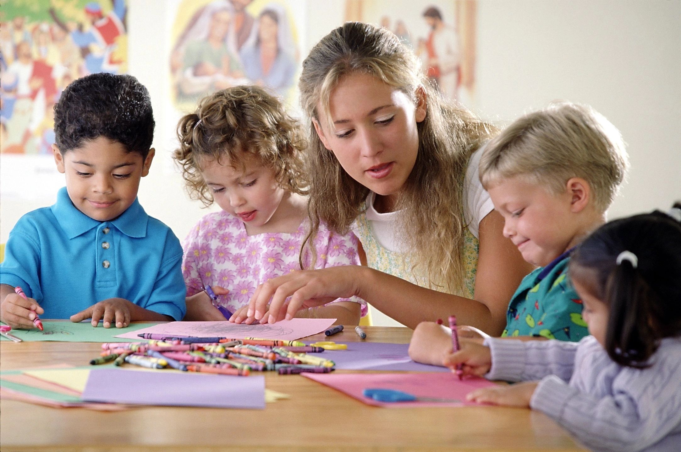 Preschool program at Alhadi Child Care Center